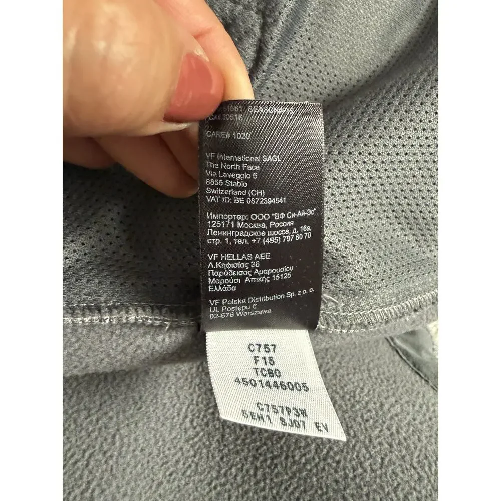 The North Face Mens WINDWALL Jacket Gray Sz Md